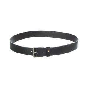 Hugo Boss Ther Flag Leather Belt, Black